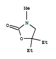 2-Oxazolidinone,5,5-diethyl-3-methyl-(5ci) Structure,649568-43-4Structure