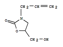 2-Oxazolidinone,5-(hydroxymethyl)-3-(2-propenyl)-(9ci) Structure,649761-78-4Structure