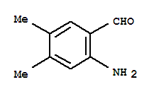 Benzaldehyde, 2-amino-4,5-dimethyl-(9ci) Structure,65176-91-2Structure