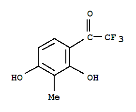 Ethanone, 1-(2,4-dihydroxy-3-methylphenyl)-2,2,2-trifluoro-(9ci) Structure,65233-60-5Structure