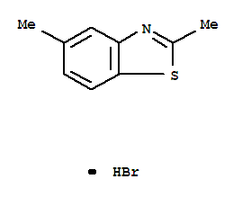 Benzothiazole, 2,5-dimethyl-, hydrobromide (9ci)Structure,65287-15-2Structure Benzothiazole, 2,5-dimethyl-, hydrobromide (9ci) Structure,65287-15-2Structure