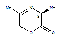 2H-1,4-oxazin-2-one,3,6-dihydro-3,5-dimethyl-,(s)-(9ci) Structure,65479-21-2Structure