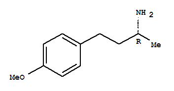 (R)-(-)-3-(4-methoxyphenyl)-1-methylpropylamine Structure,66264-83-3Structure