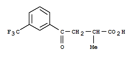 2-Methyl-4-oxo-4-(3-trifluoromethylphenyl)butyric acid Structure,66549-17-5Structure