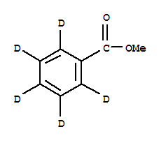 苯甲酸甲酯-D5结构式_68661-19-8结构式