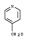 4-甲基吡啶-D1结构式_69046-49-7结构式