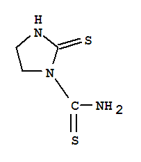 2-硫氧代-1-咪唑啉硫代甲酰胺结构式_695-76-1结构式