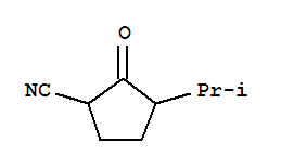 Cyclopentanecarbonitrile, 3-(1-methylethyl)-2-oxo-(9ci)Structure,69843-83-0Structure Cyclopentanecarbonitrile, 3-(1-methylethyl)-2-oxo-(9ci) Structure,69843-83-0Structure