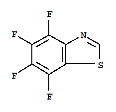Benzothiazole, 4,5,6,7-tetrafluoro-(9ci)Structure,70016-01-2Structure Benzothiazole, 4,5,6,7-tetrafluoro-(9ci) Structure,70016-01-2Structure