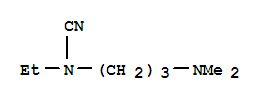 (9ci)-[3-(二甲基氨基)丙基]乙基-氨腈结构式_700339-26-0结构式