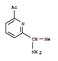 Ethanone, 1-[6-(1-aminoethyl)-2-pyridinyl]-(9ci) Structure,700373-07-5Structure