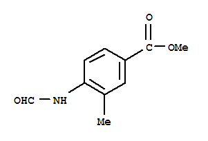 (9ci)-4-(甲酰基氨基)-3-甲基-苯甲酸甲酯结构式_700834-16-8结构式