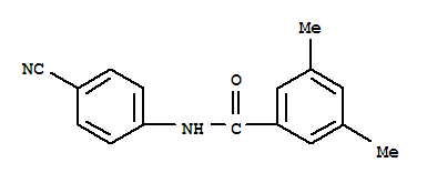 Benzamide, n-(4-cyanophenyl)-3,5-dimethyl-(9ci) Structure,700850-49-3Structure