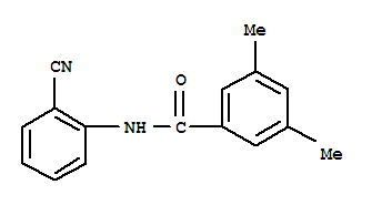 Benzamide, n-(2-cyanophenyl)-3,5-dimethyl-(9ci) Structure,700856-60-6Structure