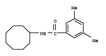 Benzamide, n-cyclooctyl-3,5-dimethyl-(9ci) Structure,700859-52-5Structure