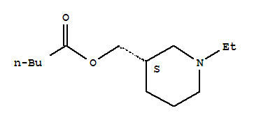 (9ci)-[(3s)-1-乙基-3-哌啶基]戊酸甲酯结构式_700870-69-5结构式