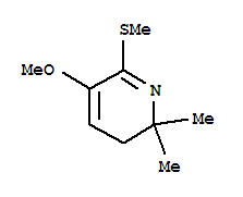 Pyridine, 2,3-dihydro-5-methoxy-2,2-dimethyl-6-(methylthio)-(9ci) Structure,700873-69-4Structure