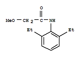 (9ci)-n-(2,6-二乙基苯基)-2-甲氧基-乙酰胺结构式_701219-94-5结构式