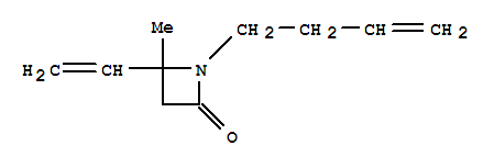 (9ci)-1-(3-丁烯)-4-乙烯-4-甲基-2-氮杂啶酮结构式_701304-71-4结构式