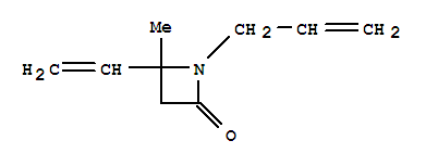 (9ci)-4-乙烯-4-甲基-1-(2-丙烯基)-2-氮杂啶酮结构式_701304-73-6结构式