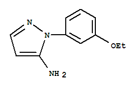 1H-pyrazol-5-amine,1-(3-ethoxyphenyl)-(9ci) Structure,701899-02-7Structure