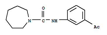 1H-azepine-1-carboxamide,n-(3-acetylphenyl)hexahydro-(9ci) Structure,701932-21-0Structure