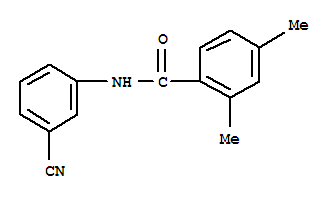 Benzamide, n-(3-cyanophenyl)-2,4-dimethyl-(9ci) Structure,702649-27-2Structure