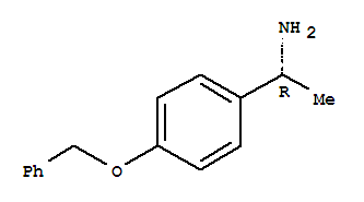 Benzenemethanamine,a-methyl-4-(phenylmethoxy)-, (aR) Structure,703402-21-5Structure