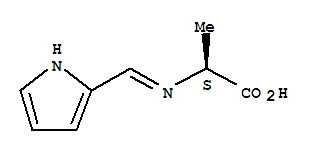 (9ci)-n-(1H-吡咯-2-基亚甲基)-L-丙氨酸结构式_704864-83-5结构式