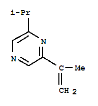 (9CI)-2-(1-甲基乙烯)-6-(1-甲基乙基)-吡嗪结构式_704909-06-8结构式