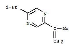 (9CI)-2-(1-甲基乙烯)-5-(1-甲基乙基)-吡嗪结构式_704909-07-9结构式