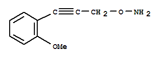 Hydroxylamine, o-[3-(2-methoxyphenyl)-2-propynyl]-(9ci) Structure,705246-70-4Structure