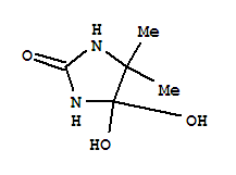 (9ci)-4,4-二羟基-5,5-二甲基-2-咪唑啉酮结构式_705282-54-8结构式