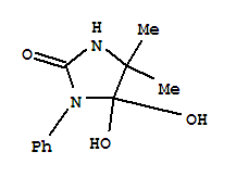 (9ci)-5,5-二羟基-4,4-二甲基-1-苯基-2-咪唑啉酮结构式_705282-60-6结构式