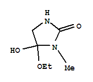 (9ci)-5-乙氧基-5-羟基-1-甲基-2-咪唑啉酮结构式_705282-68-4结构式