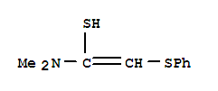 1-(二甲基氨基)-2-(苯基硫代)-乙烯硫醇结构式_705918-32-7结构式
