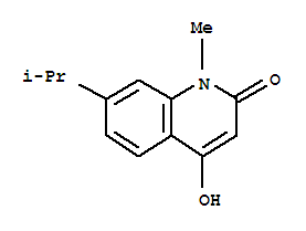 2(1H)-quinolinone, 4-hydroxy-1-methyl-7-(1-methylethyl)-(9ci) Structure,705928-29-6Structure