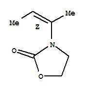 2-Oxazolidinone,3-[(1z)-1-methyl-1-propenyl]-(9ci) Structure,706786-86-9Structure