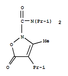 2(5H)-isoxazolecarboxamide, 3-methyl-n,n,4-tris(1-methylethyl)-5-oxo- Structure,706803-97-6Structure