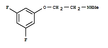 Ethanamine, 2-(3,5-difluorophenoxy)-n-methyl-(9ci) Structure,706809-58-7Structure