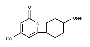 (9ci)-4-羟基-6-(4-甲氧基环己基)-2H-吡喃-2-酮结构式_706818-19-1结构式