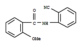 Benzamide, n-(2-cyanophenyl)-2-methoxy-(9ci) Structure,708289-25-2Structure