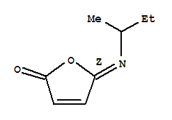 2(5H)-furanone, 5-[(1-methylpropyl)imino]-, (5z)-(9ci) Structure,708989-63-3Structure