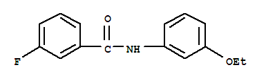 Benzamide, n-(3-ethoxyphenyl)-3-fluoro-(9ci) Structure,709009-53-0Structure