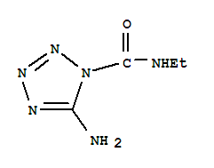 (9ci)-5-氨基-n-乙基-1H-四唑-1-羧酰胺结构式_709015-91-8结构式
