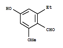 O-anisaldehyde, 6-ethyl-4-hydroxy-(5ci) Structure,709024-56-6Structure