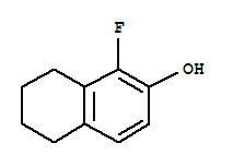 1-氟-5,6,7,8-四氢-2-萘酚结构式_709031-99-2结构式