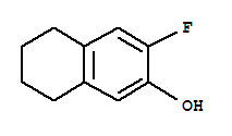 3-氟-5,6,7,8-四氢-2-萘酚结构式_709032-00-8结构式