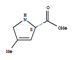 (2s)-(9ci)-2,5-二氢-4-甲基-1H-吡咯-2-羧酸甲酯结构式_709610-26-4结构式