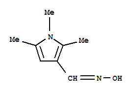 (9ci)-1,2,5-三甲基-,肟1H-吡咯-3-羧醛结构式_709662-42-0结构式